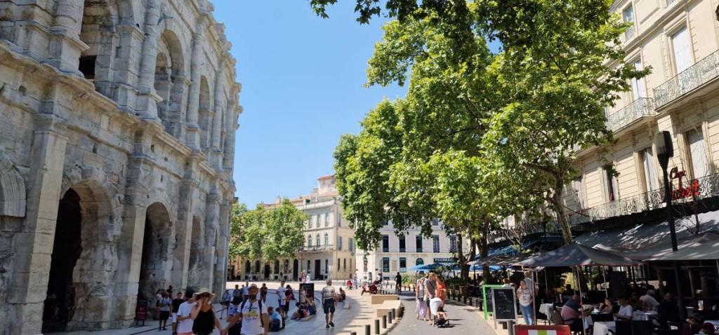 Nîmes arène intérieur