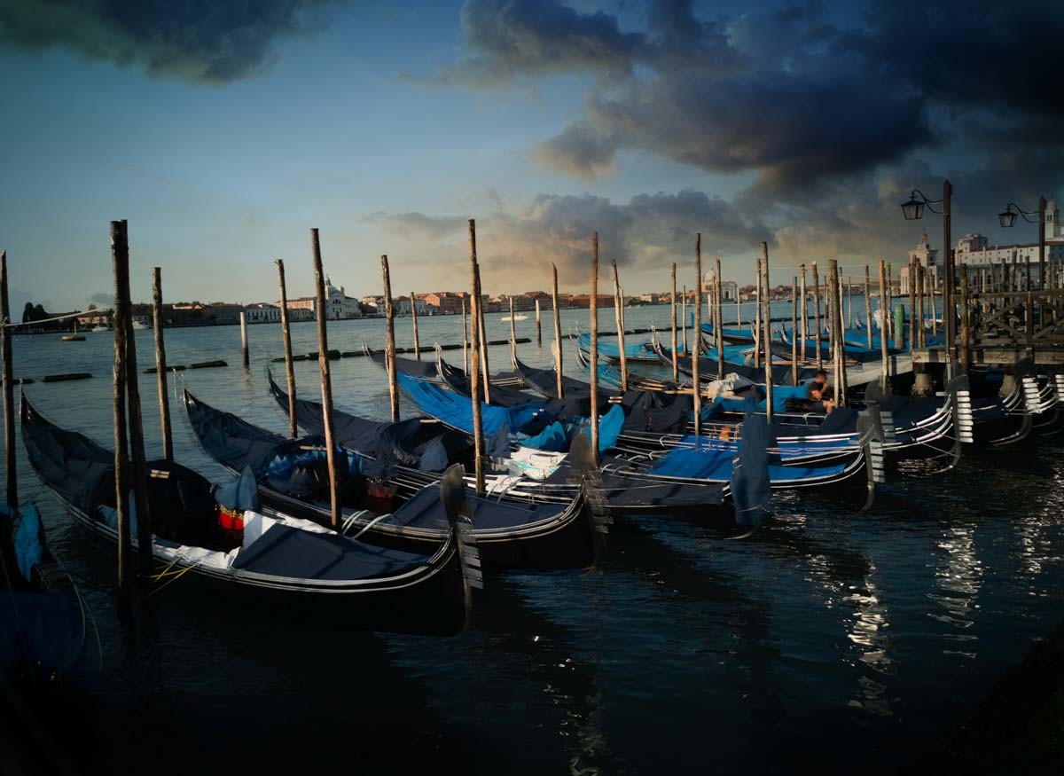 Gondoles à Venise