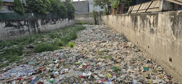 Déchets en inde
