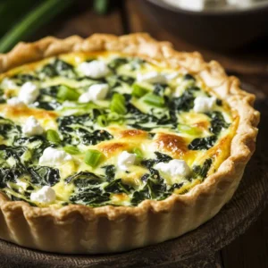 Tarte-épinards