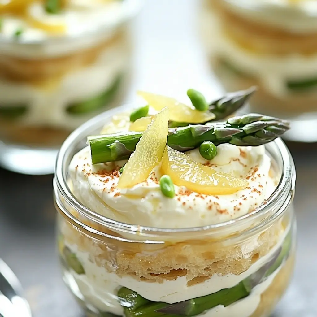 Tiramisu d'asperges
