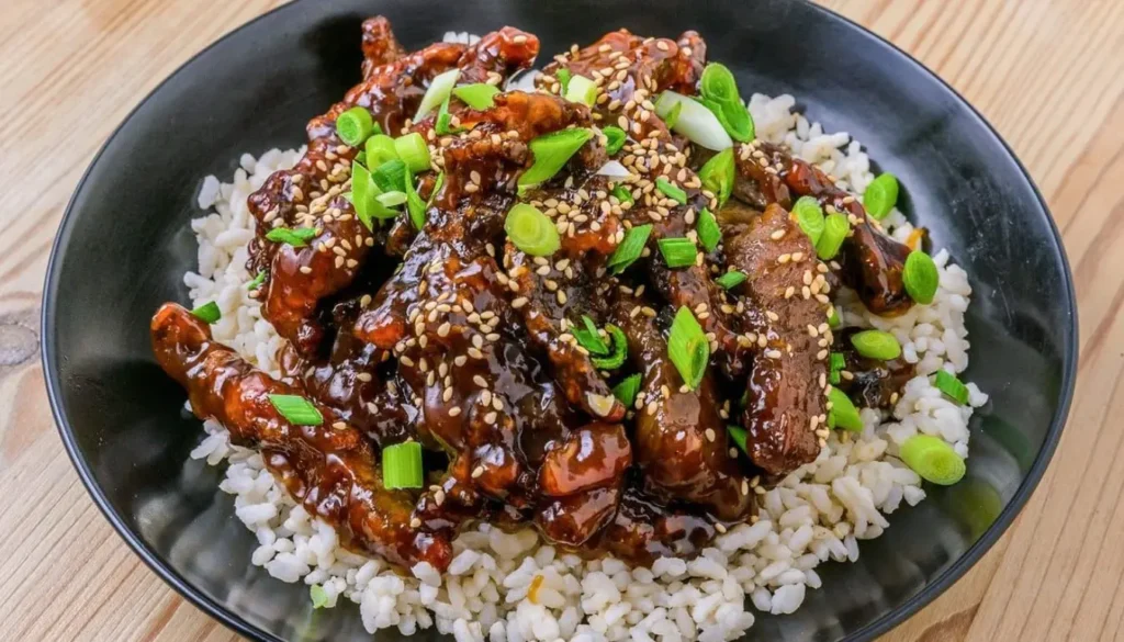 boeuf au sésame