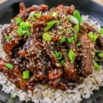 boeuf au sésame