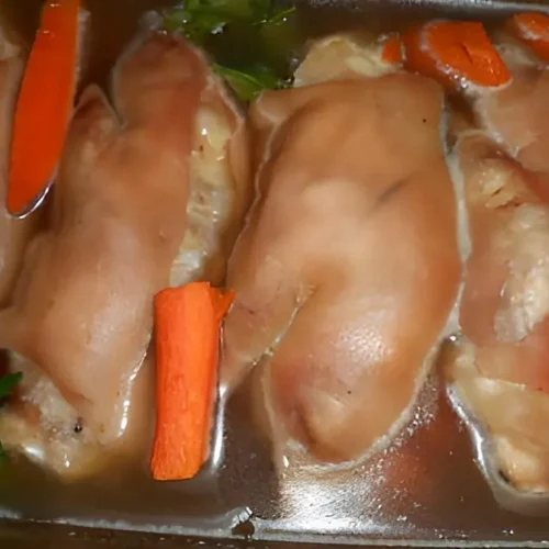 Pieds de porc en gelée