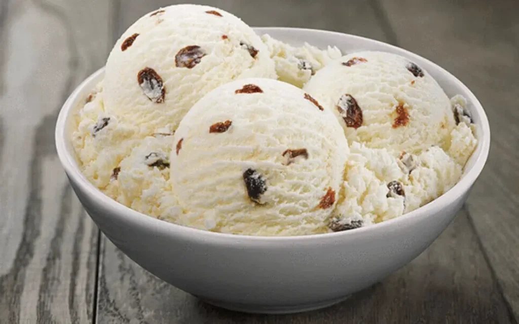 Glace Rhum Raisins