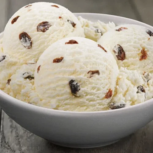 Glace Rhum Raisins