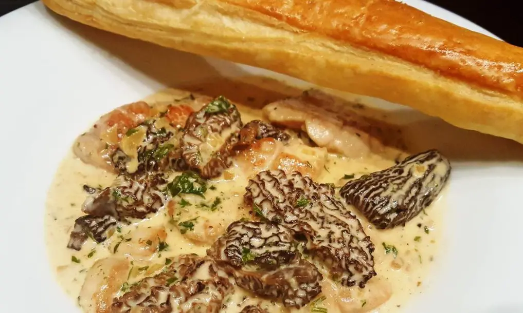 Ris de veau aux morilles