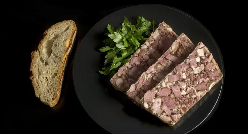 Tête pressée de porc