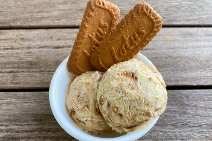 Glace au speculoos