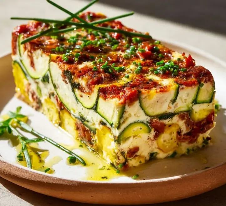 Terrine de courgettes
