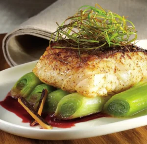 Cabillaud à la réglisse