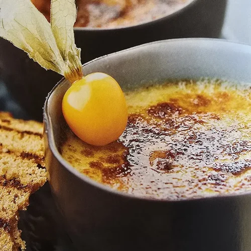 Créme burlée au foie gras