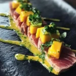 Tataki de thon rouge