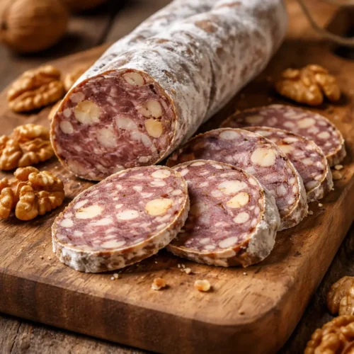 Saucisson aux noix