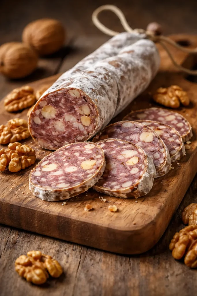 Saucisson aux noix