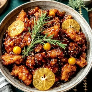 Recette chinoise de Poulet à l'orange