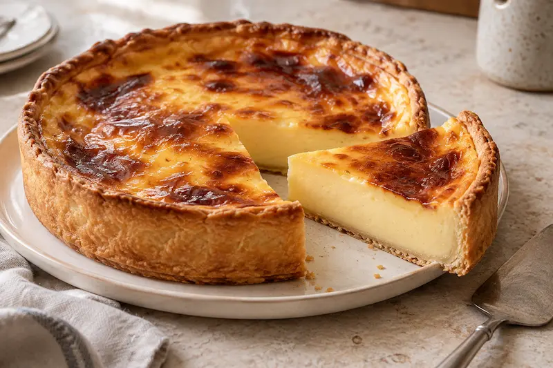 Tarte au flan maison